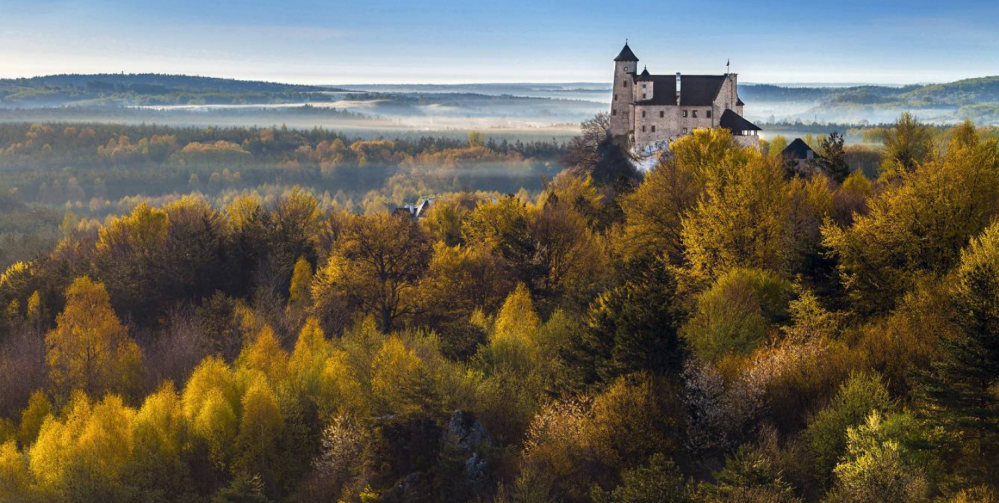 Rowerem z dzieckiem na Jurze