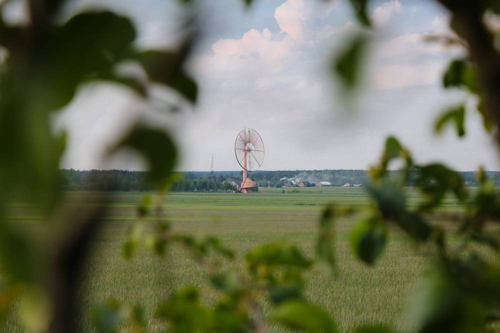 Wiatrak w Rębielicach Królewskich